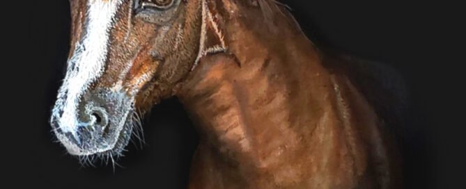 Acrylic Painting of Horse